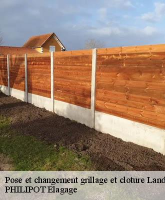 Pose de clôture rigide, Landes-Dax-Mont de Marsan